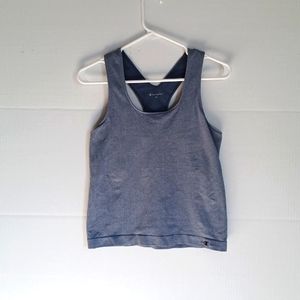 Champion Athletic Top w/Bra M/L Gray